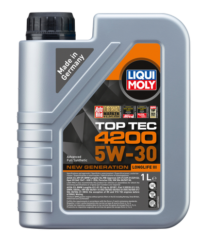 LIQUI MOLY TOP TEC 4200 5W-30 NEW GENERATION
