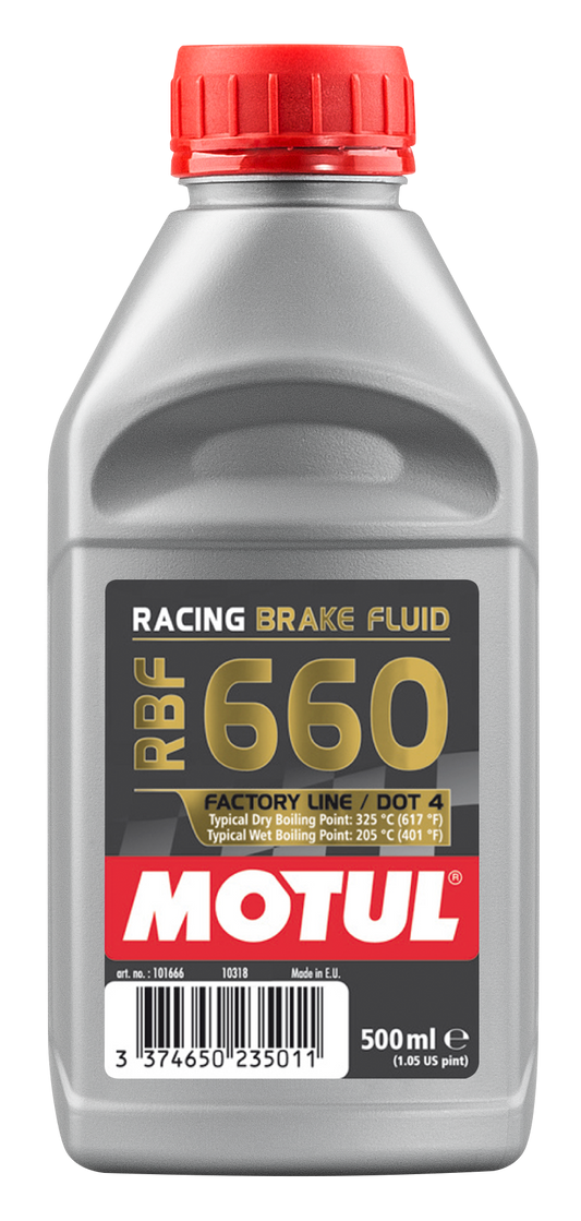 MOTUL RBF 660 FACTORY LINE RACING BRAKE FLUID - 500ML
