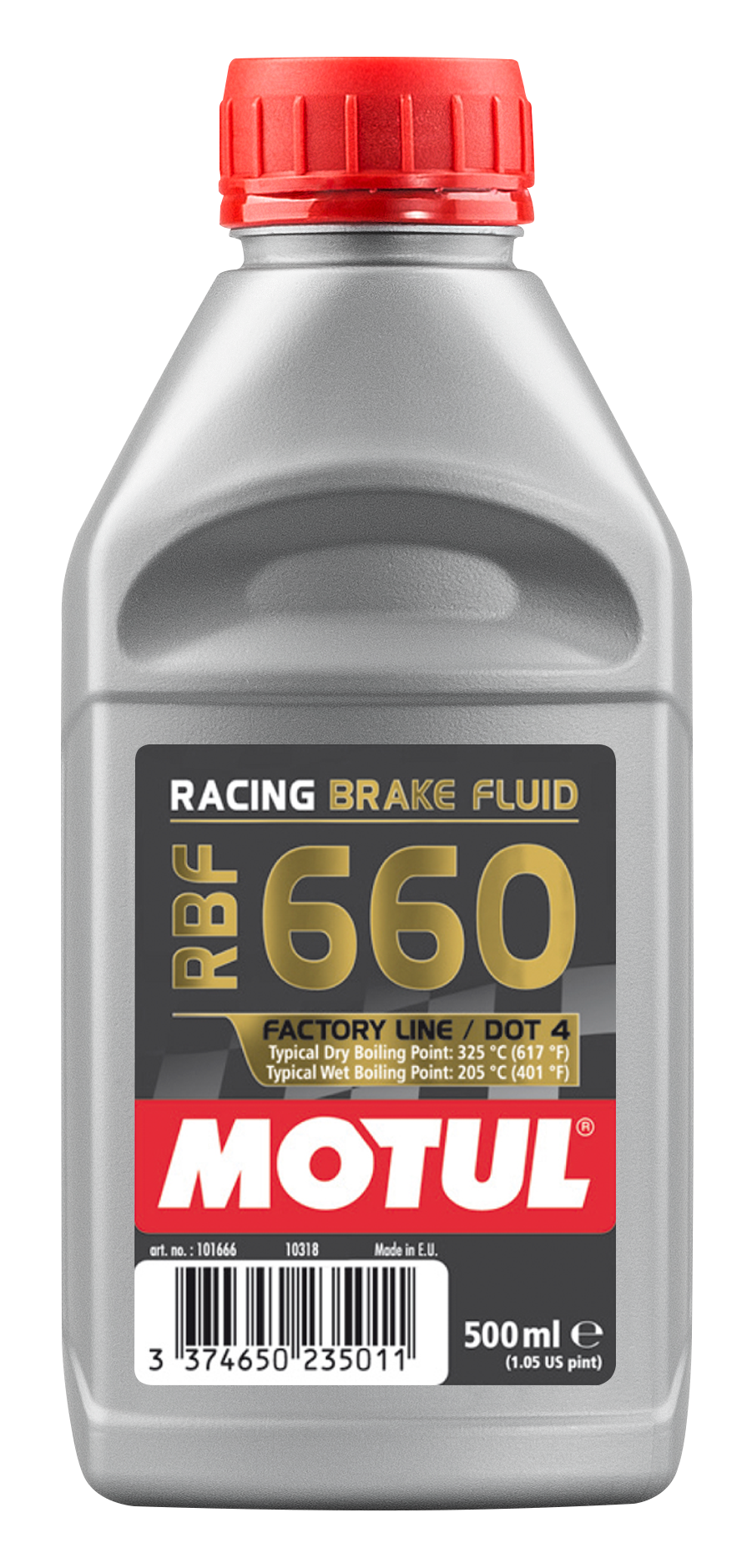 MOTUL RBF 660 FACTORY LINE RACING BRAKE FLUID - 500ML