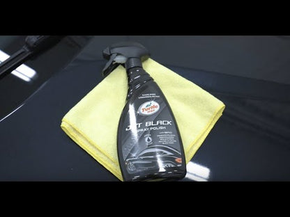 TURTLE WAX JET BLACK SPRAY POLISH BLACK 500ML