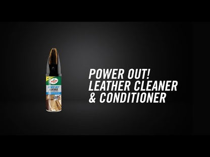 TURTLE WAX POWER OUT LEATHER CLEANER 400ML