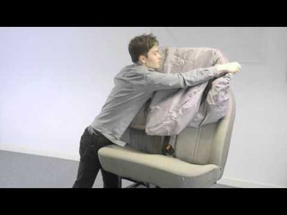 TOWN & COUNTRY VAN DOUBLE STRETCH SEAT COVER - BLACK