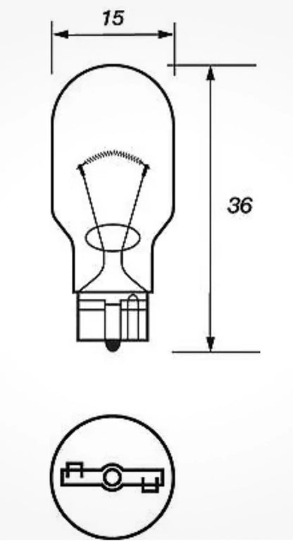 LUCAS 12V 21W LLB921 BULB