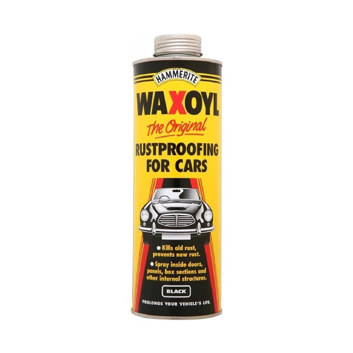HAMMERITE  WAXOYL BLACK SCHUTZ 1 LITRE