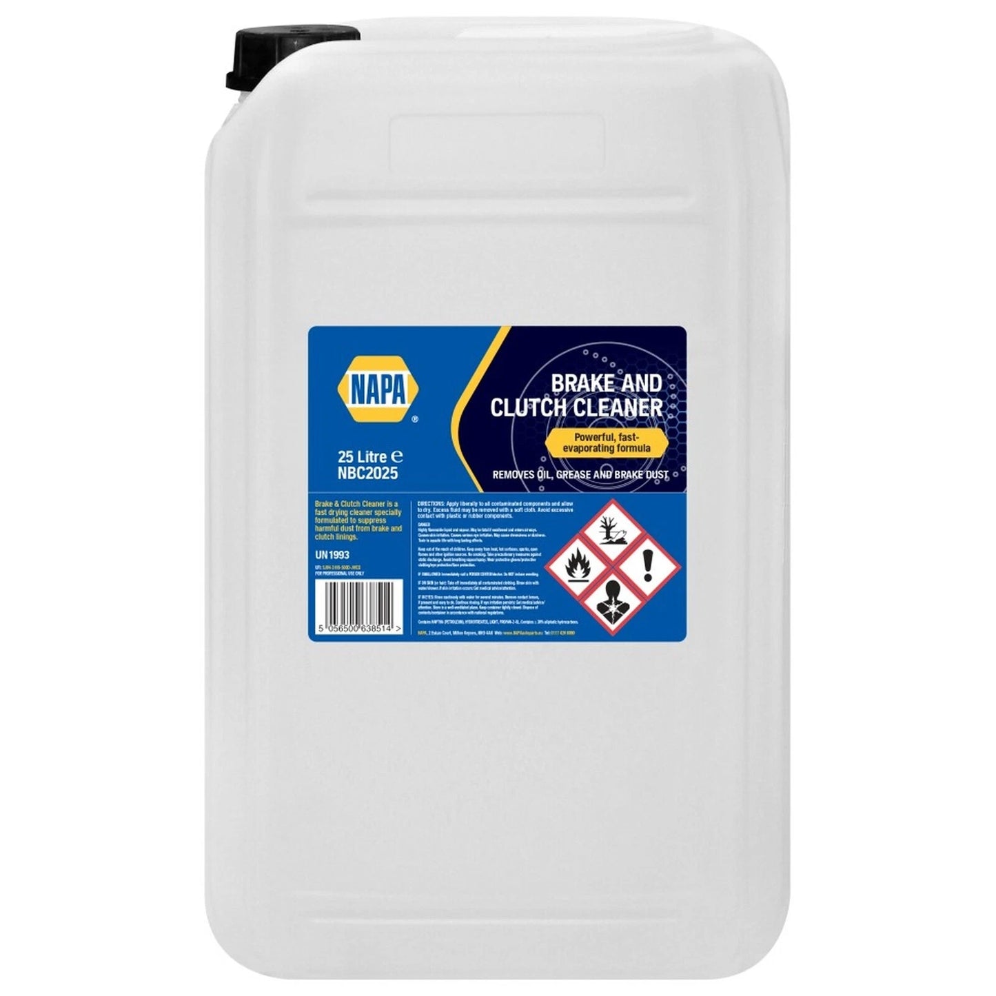 NAPA BRAKE AND CLUTCH CLEANER 5L