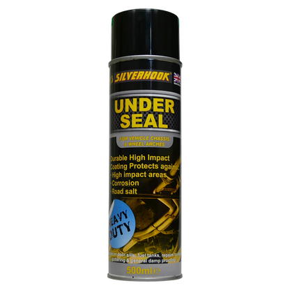 SILVERHOOR HEAVY DUTY UNDER BODY / UNDER SEAL SPRAY - 500ML