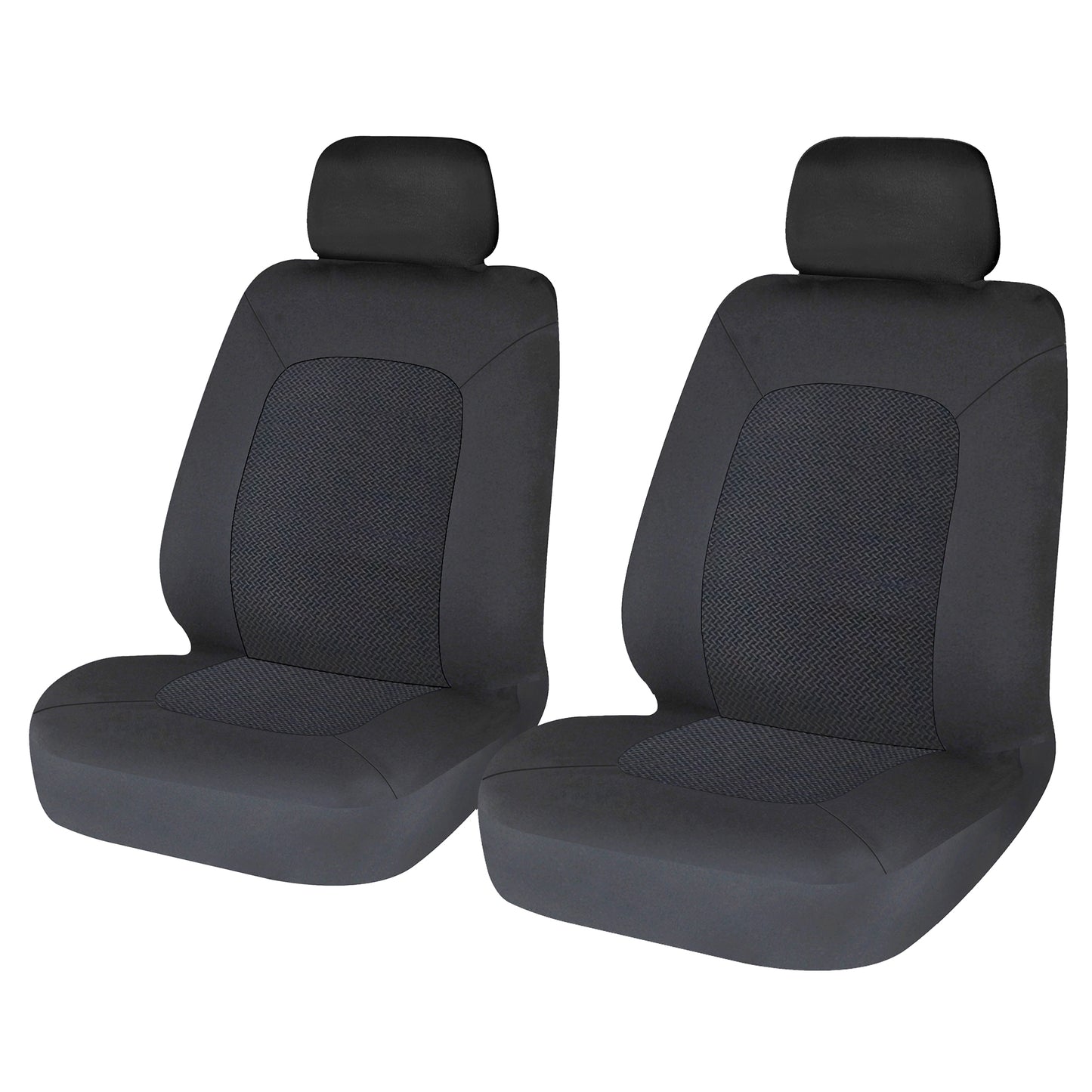 SAKURA HAMPTON BLACK FRONT PAIR SEAT COVERS