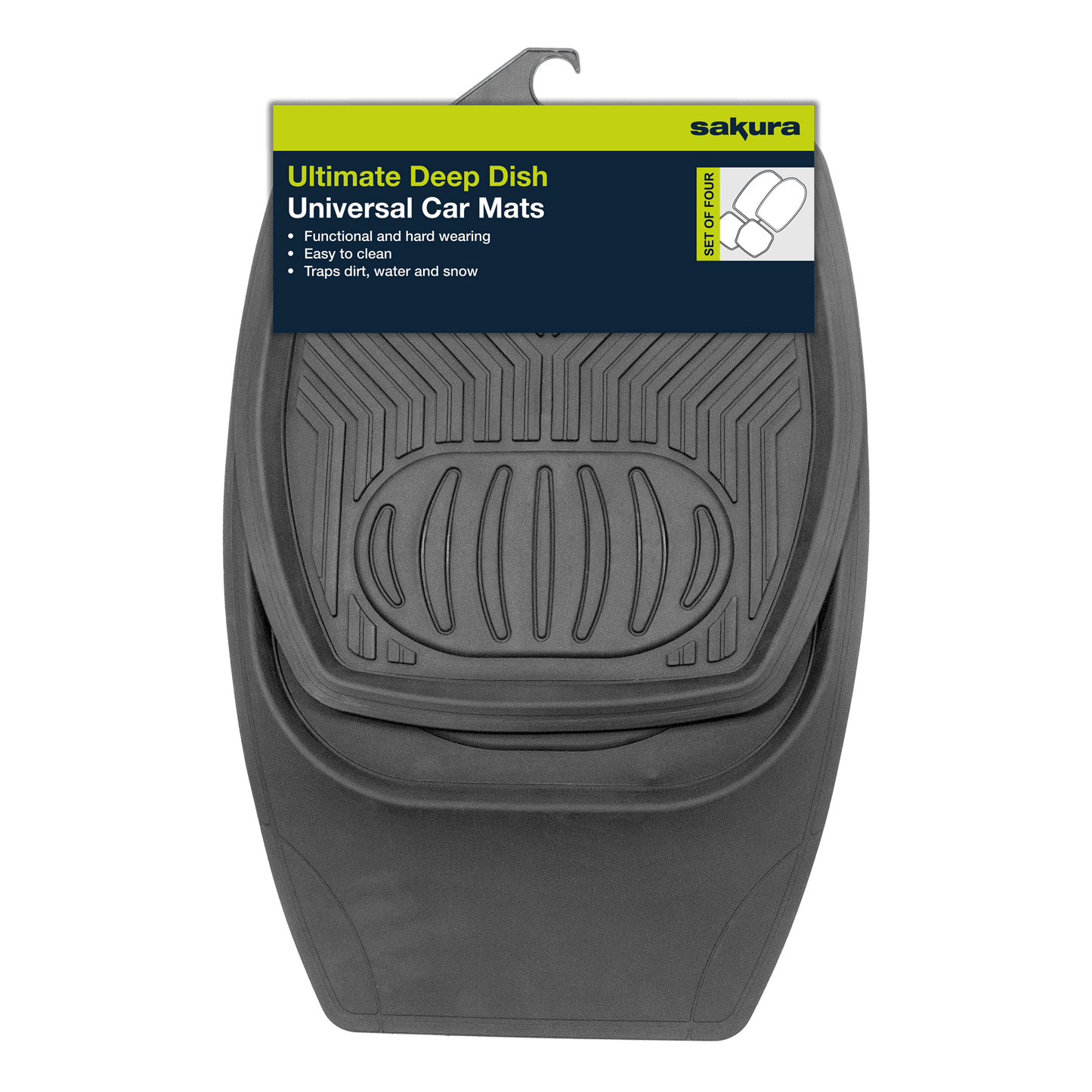 SAKURA ULTIMATE DEEP DISH UNIVERSAL CAR MATS
