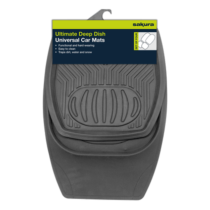 SAKURA ULTIMATE DEEP DISH UNIVERSAL CAR MATS