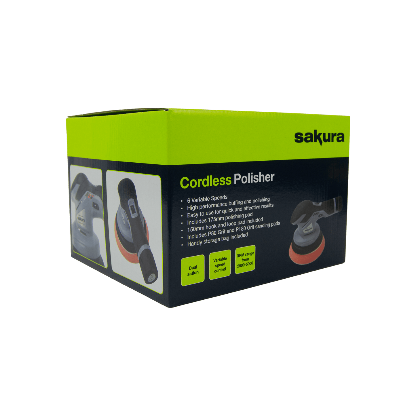 SAKURA CORDLESS POLISHER