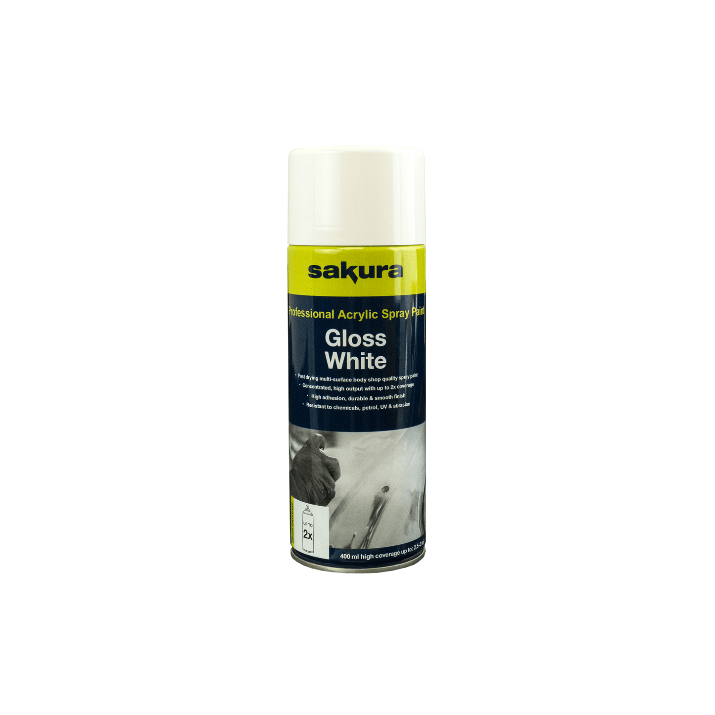SAKURA PAINT GLOSS WHITE 400ML