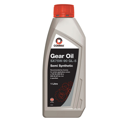 COMMA SX75W-90 GL-5 (SX GL-5 75W-90 HIGH PERFORMANCE GEAR OIL)