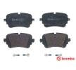 BREMBO BRAKE PAD FOR AUDI/VW, REAR