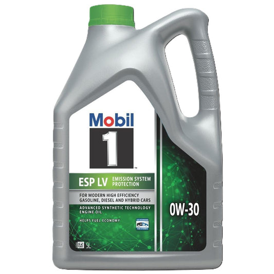 MOBIL 1  ESP LV 0W-30 ENGINE OIL 5L