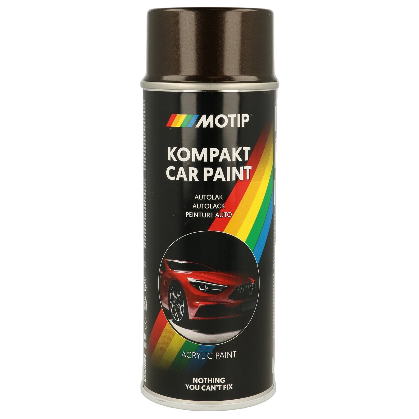 MOTIP KOMPAKT SPRAY PAINT BROWN 400ML 51260