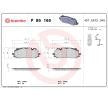 BREMBO BRAKE PAD FOR AUDI/AUDI (FAW)/AUDI (SAIC)/CUPRA/VW, FRONT