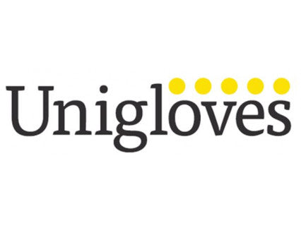 UNICARE BLUE POWDER-FREE TEXTURED NITRILE GLOVES